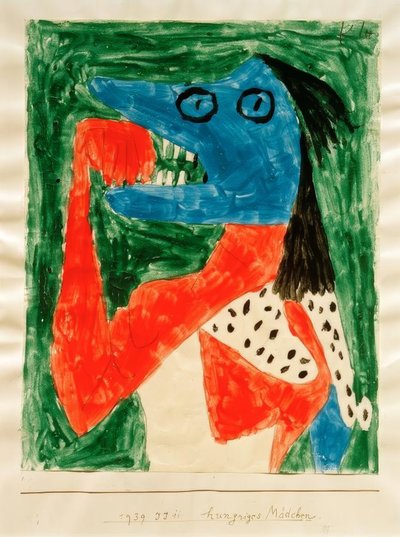 Ragazza affamata da Paul Klee